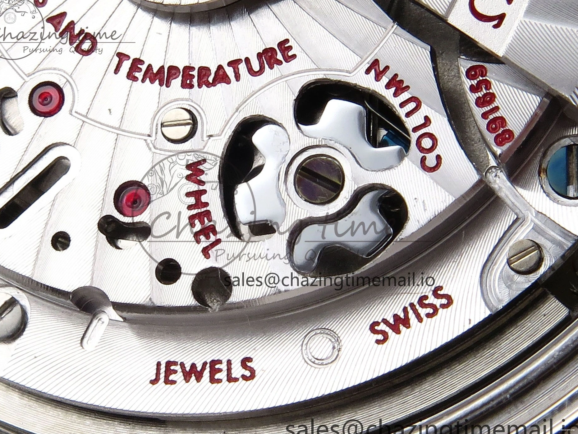 0131 Seamaster 300m Chrono SS RG OMF 1:1 Best Edition Blue Dial on SS RG Bracelet A Timeless 7686